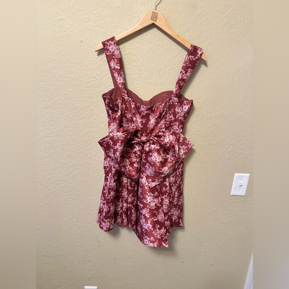 Altar'd State Pink Floral Mini Dress - Picture 7 of 9